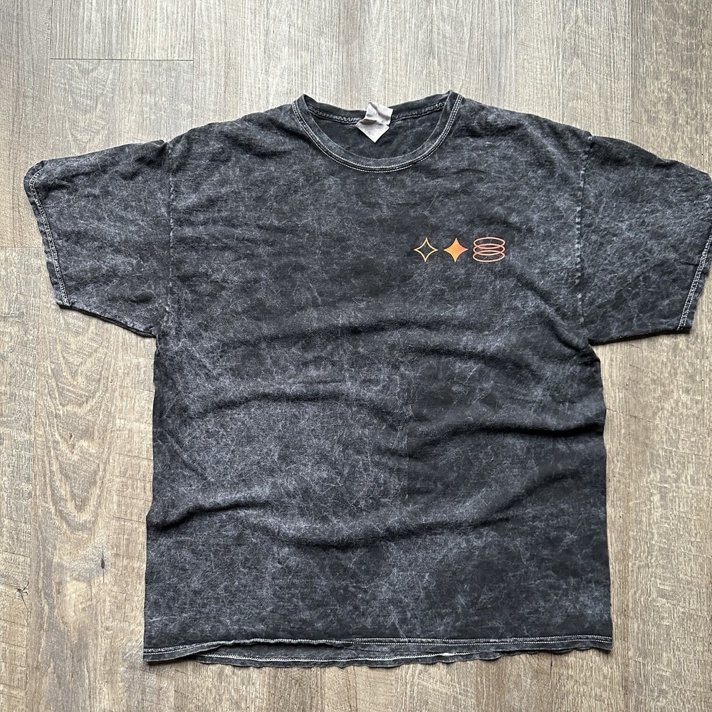 Mt. Joy 2022 Tour Merch 'Space' Mineral Wash Shirt XL " Indie Rock